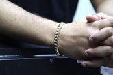 10K Gold Miami Cuban Bracelet (Semi-Solid Extra Close Link) -10MM - White Carat Diamonds